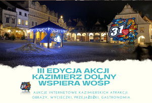 Kazimierz Dolny wspiera WOŚP 3 edycja
